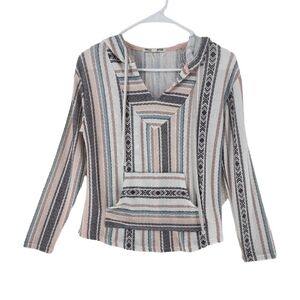 Wallflower Juniors' Baja Hoodie Top - M